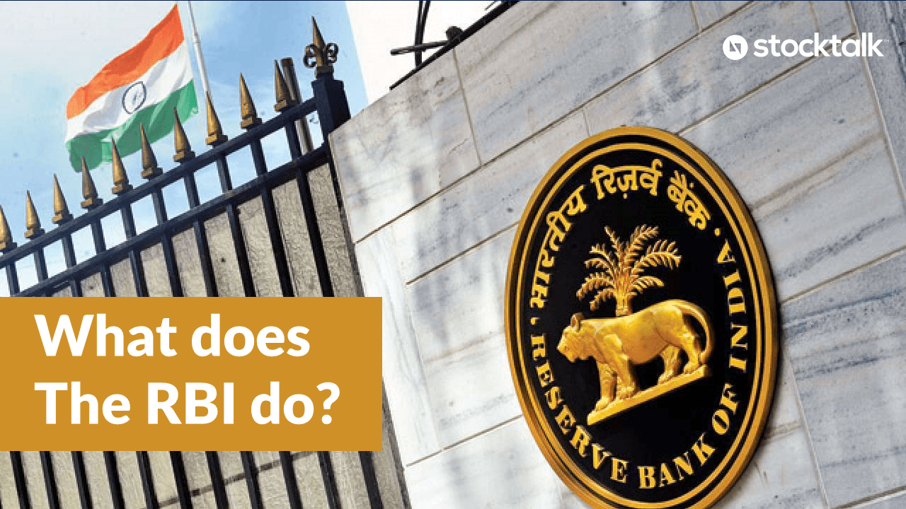 What is the role of Reserve Bank of India (RBI) in Indian Economy?